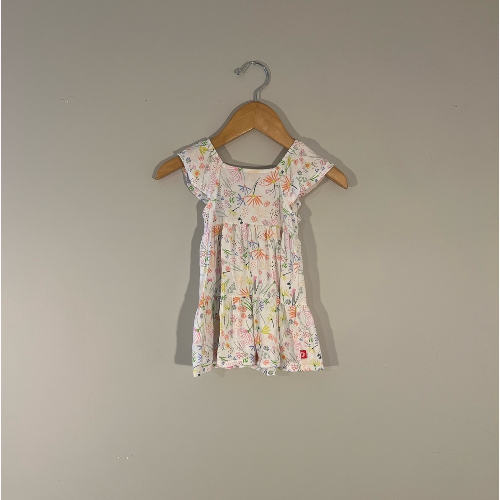 $18 ADD ON Magnetic Me DRESS bamboo floral  footie Little‎ Sleepies BUMS & roses
